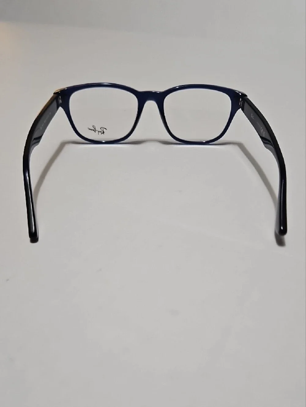 Ray-Ban RB5414 8222 Transparent Blue Rectangular Eyeglass Frames 54 19 145